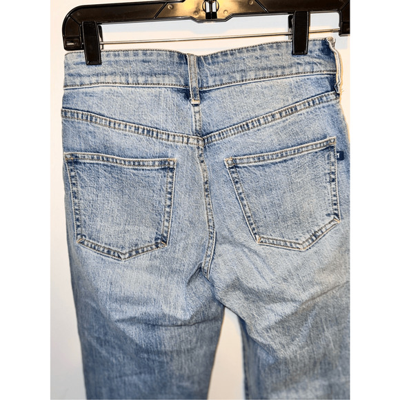 Anthropologie Pilcro Women's 25 Straight Leg Blue Jeans Stretch Relaxed - Picture 4 of 9
